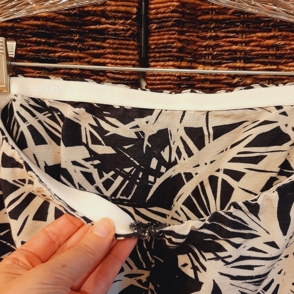 Ann Taylor Loft Linen Jumpsuit Strapless Resortwear Travel Cruise Vacation Beach - Picture 9 of 11